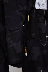 PIGMENT-DYED CAMO JACKET