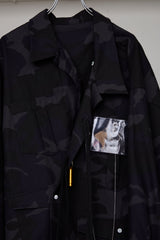PIGMENT-DYED CAMO JACKET