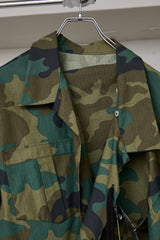 PIGMENT-DYED CAMO JACKET