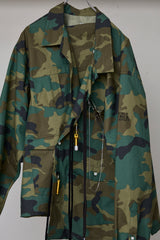 PIGMENT-DYED CAMO JACKET