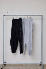 EMBELLISHED FLORAL JOGGERS