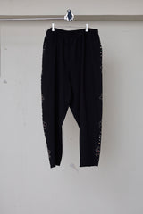 EMBELLISHED FLORAL JOGGERS