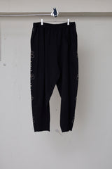 EMBELLISHED FLORAL JOGGERS