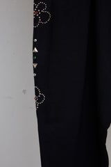 EMBELLISHED FLORAL JOGGERS