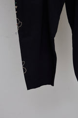 EMBELLISHED FLORAL JOGGERS