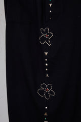 EMBELLISHED FLORAL JOGGERS