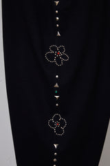 EMBELLISHED FLORAL JOGGERS