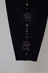 EMBELLISHED FLORAL JOGGERS