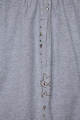 EMBELLISHED FLORAL JOGGERS