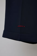 POLYESTER TRIPLE-WEAVE WIDE SLACKS