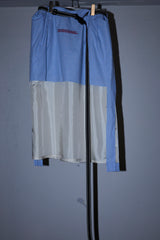 CUT JACQUARD GINGHAM LAYERED MINI