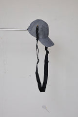 REFLECTIVE STRIPE DENIM CAP/STRAP