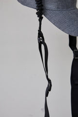 REFLECTIVE STRIPE DENIM CAP/STRAP