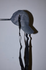 REFLECTIVE STRIPE DENIM CAP/STRAP