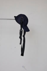 REFLECTIVE STRIPE DENIM CAP/STRAP