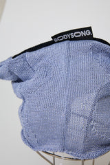 PATCHWORK FLORAL KNIT CAP