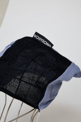 PATCHWORK FLORAL KNIT CAP