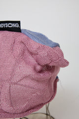 PATCHWORK FLORAL KNIT CAP