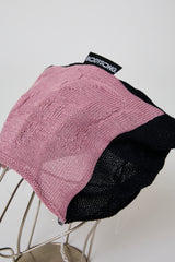 PATCHWORK FLORAL KNIT CAP