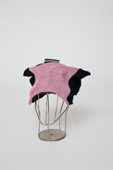 PATCHWORK FLORAL KNIT CAP