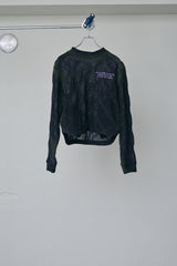 SPRAYED 3D CABLE LONG SLEEVE S