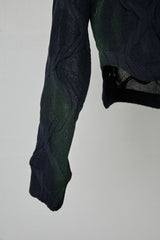 SPRAYED 3D CABLE LONG SLEEVE S