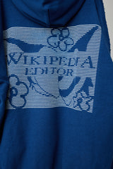 SHY BLUE GHOST INSIDE-OUT HOODIE / WIKI