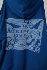 SHY BLUE GHOST INSIDE-OUT HOODIE / WIKI