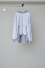 SHY BLUE GHOST INSIDE-OUT HOODIE / WIKI