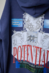 POTENTIAL INSIDE-OUT REVERSIBLE HOODIE