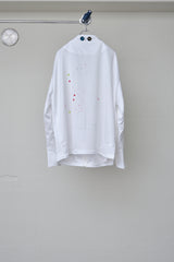 NINJA-SILHOUETTE LEATHER HOODED SP TOPS