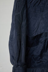 HIDDEN SIDE SHEER WRINKLE SHIRT