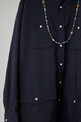 BUBBLE MONEY DETACHABLE BEADS JACKET