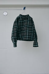 ULTRA-WIDE QUILTED FLANNEL SHIRT