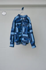 MAP OF INDIGO CRAFTED PATCHWORK JKT