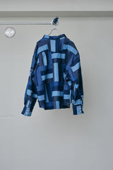 MAP OF INDIGO CRAFTED PATCHWORK JKT