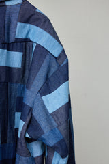 MAP OF INDIGO CRAFTED PATCHWORK JKT