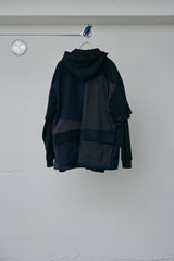 SUIT RECONSTRUCTED DOCKING HOODIE
