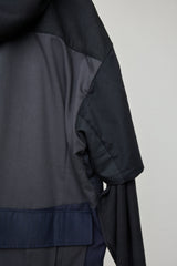 SUIT RECONSTRUCTED DOCKING HOODIE