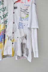 REVERSIBLE REMAKE TEE-HOODIE SHIRT-DOCKING