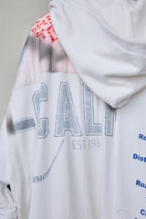 REVERSIBLE REMAKE TEE-HOODIE SHIRT-DOCKING