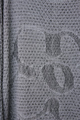 FOLD-OR-STRETCH FLOWER KNIT