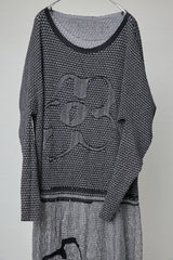 FOLD-OR-STRETCH FLOWER KNIT