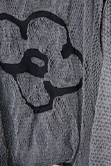 FOLD-OR-STRETCH FLOWER KNIT