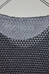 FOLD-OR-STRETCH FLOWER KNIT