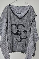 FOLD-OR-STRETCH FLOWER KNIT