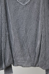 FOLD-OR-STRETCH FLOWER KNIT