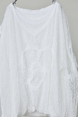 FOLD-OR-STRETCH FLOWER KNIT