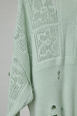 FLORAL REFLECTOR CHOOSE YOUR SIZE KNIT