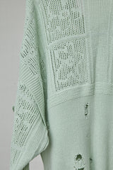 FLORAL REFLECTOR CHOOSE YOUR SIZE KNIT